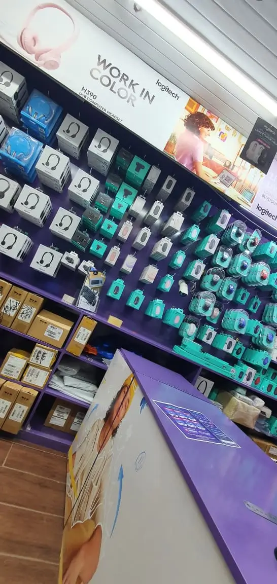 Logitech Pakistan Warehouse - Inventory Storage Racks with Original Logitech Products